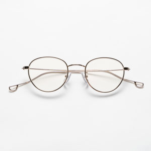 Ciqi Natalie Gold UV protection and blue light cut glasses are made in Japan